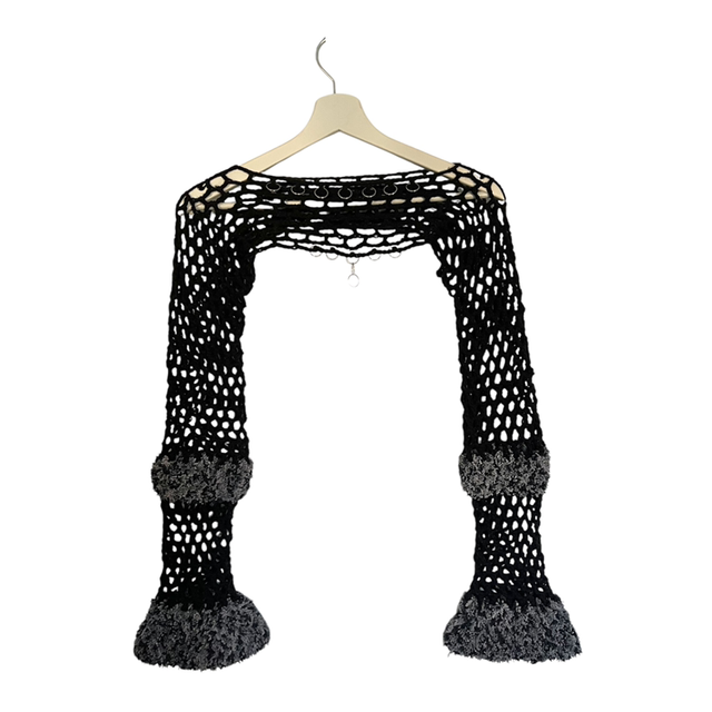 Boléro noir et gris