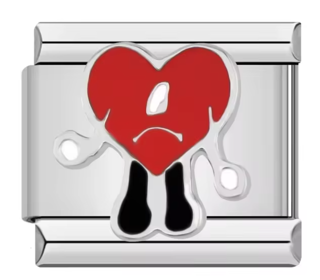 Charm Corazón Bad Bunny