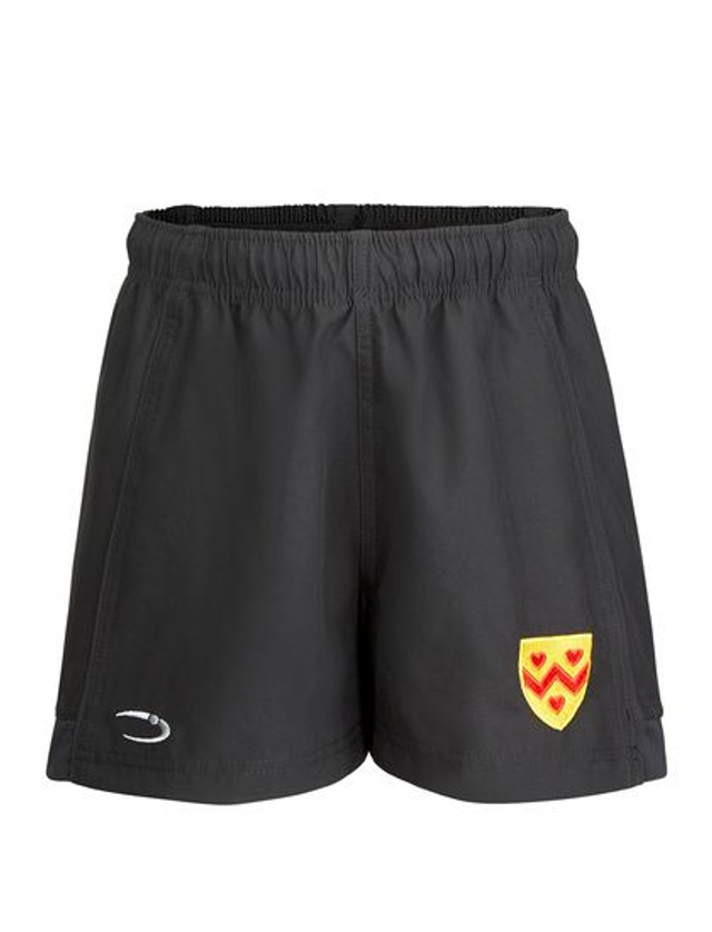 Second Hand Boys Black Crested Games Shorts
