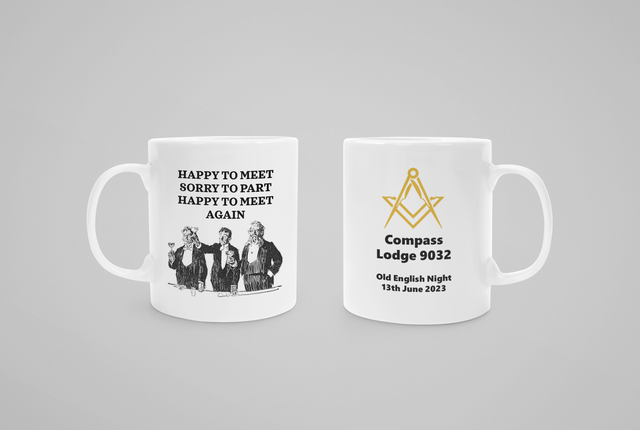 Old English Mug Design 