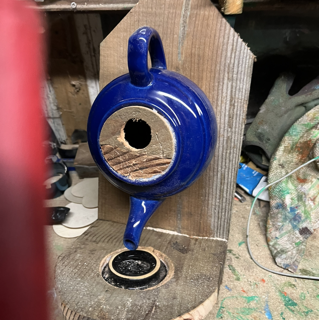 Teapot Birdhouses — Handmade and Upcycled!
