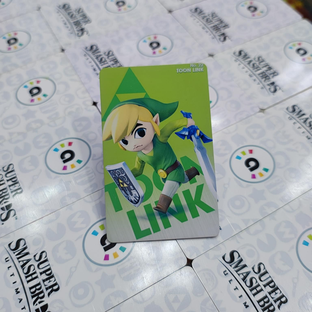 Tarjeta Amiibo Toon Link / Smash Bros
