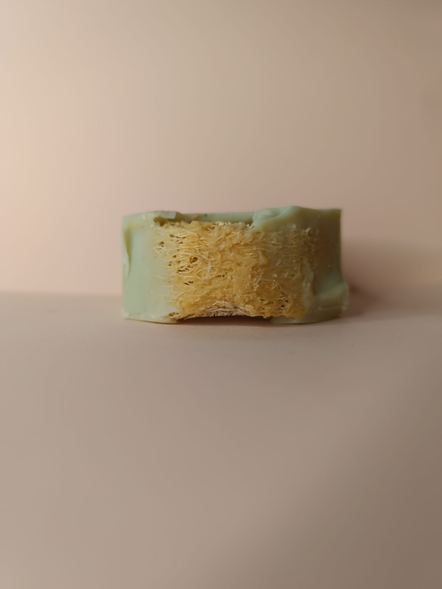 Loofah Soap with Mango Butter