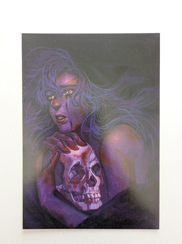 Illustration A5 Médée - Crâne