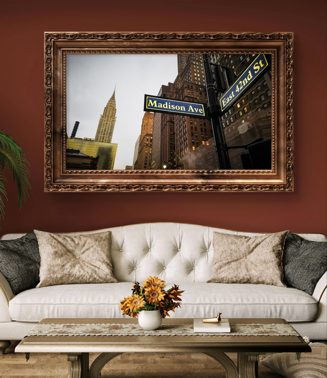 New York Madison Avenue - Print Only