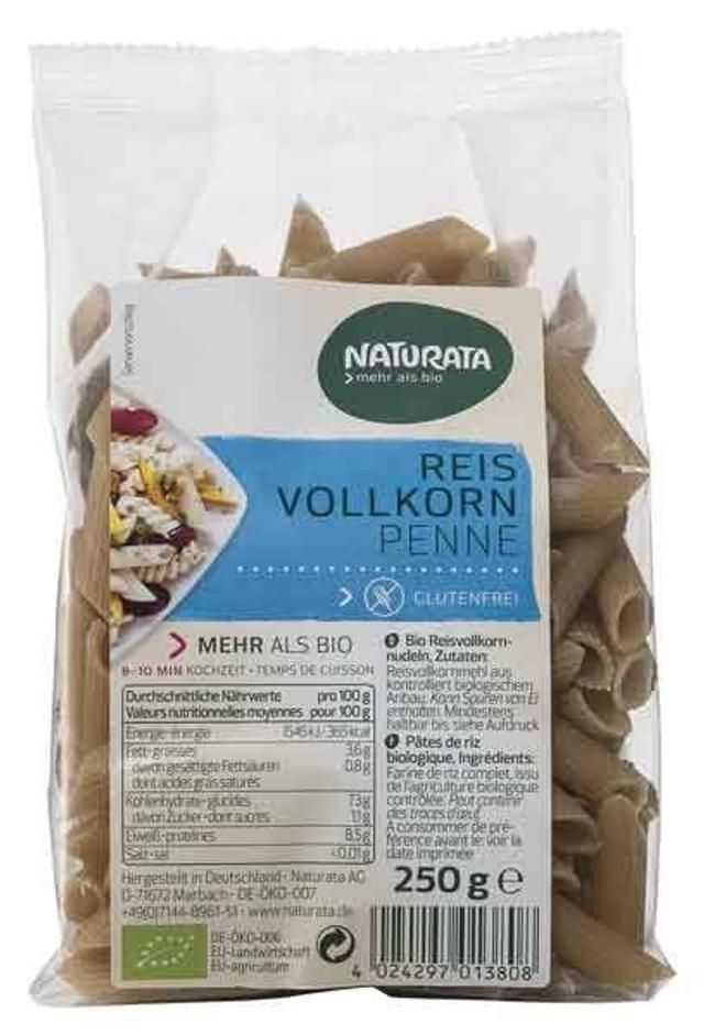 Penne de riz Bio 250g / Naturata /Sans Gluten