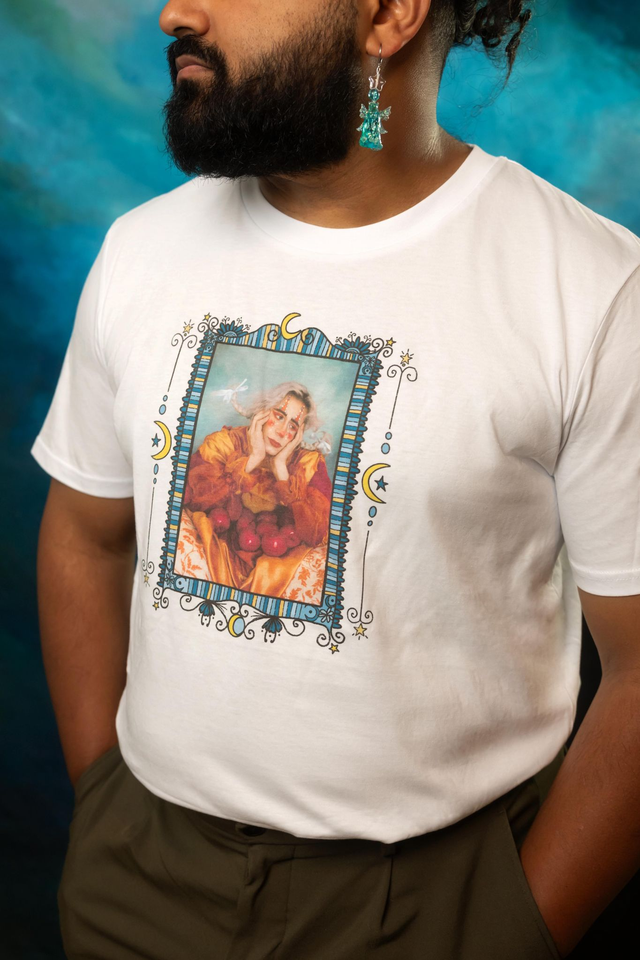 T-shirt blanc "Le clown"