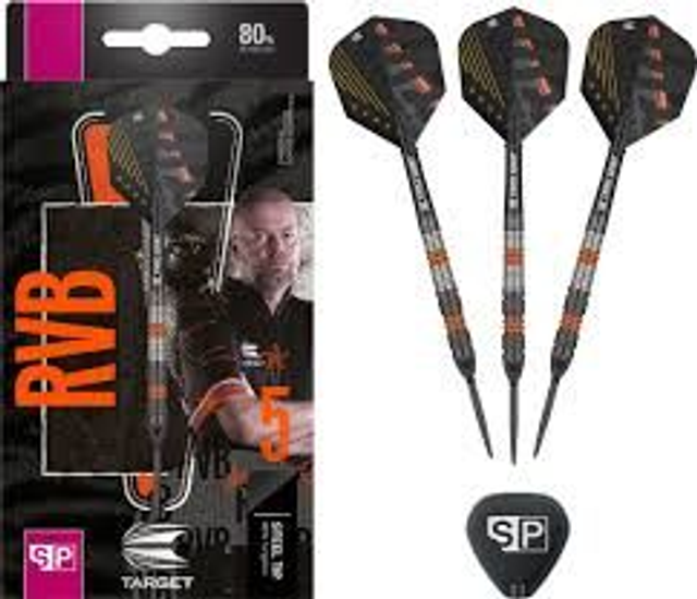 Target RVB 80% Tungsten Black Swiss Point Darts