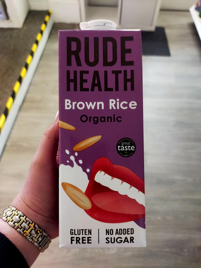 Brown Rice Drink, Organic 1 Litre (Rude Health) 68574