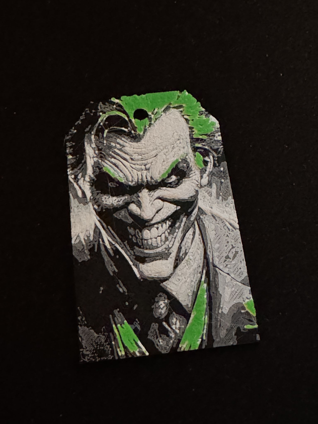 Gift tag Joker