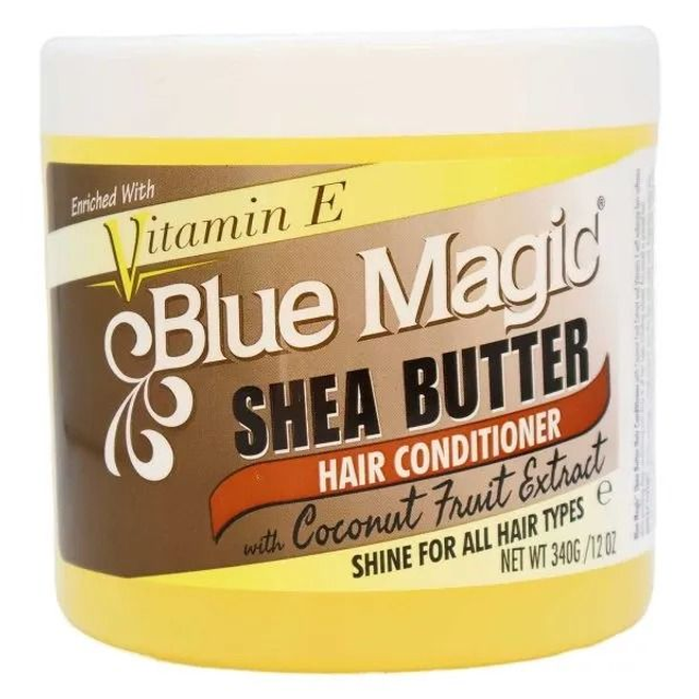 BLUE MAGIC: SHEA BUTTER HAIR CONDITIONER 12OZ