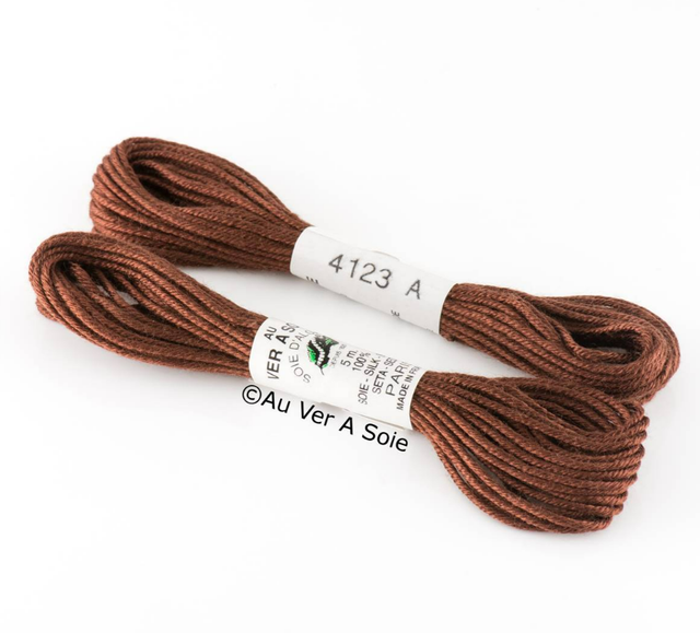 Soie d&#039;Alger N°4123 - Au Ver à Soie