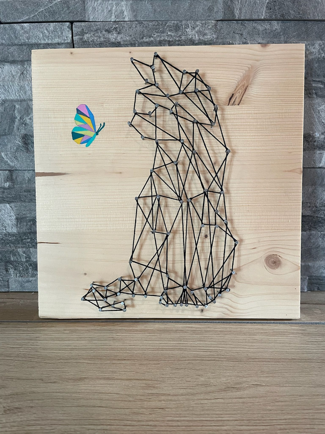 Art filaire chat