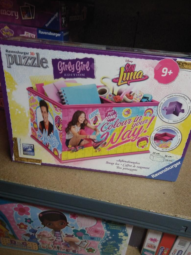 PUZZLE COFFRE SOY LUNA RAVENSBURGER