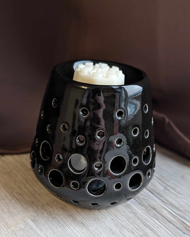 Bruleur &quot;Loob&quot; noir (+2 fondants offerts)