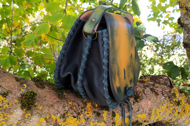 Sac taille S- Tout teint érable vert