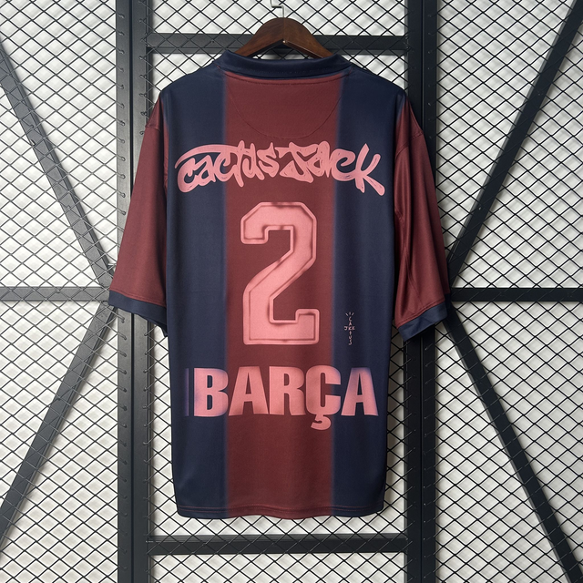 Camiseta RETRO Barcelona Especial TRAVIS SCOTT 2025