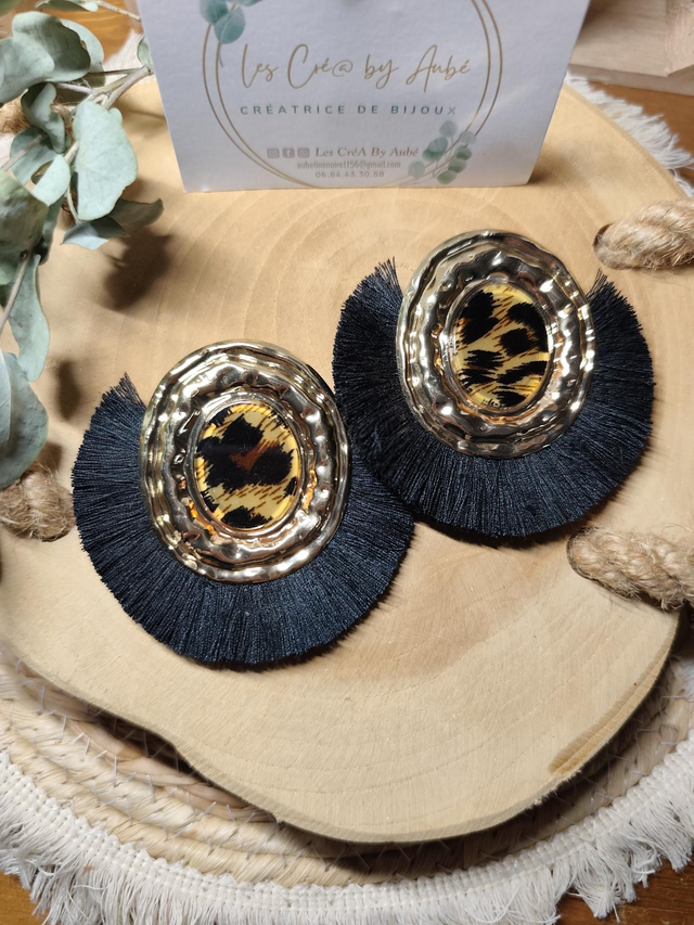 BO BIG BOHEME LEOPARD/NOIR 0001338