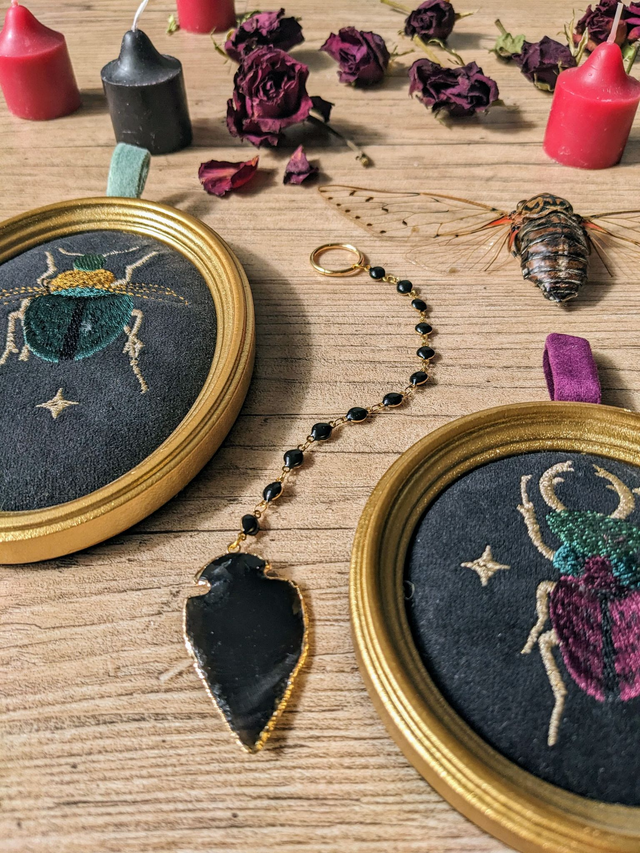 Pendule Divinatoire Noir 