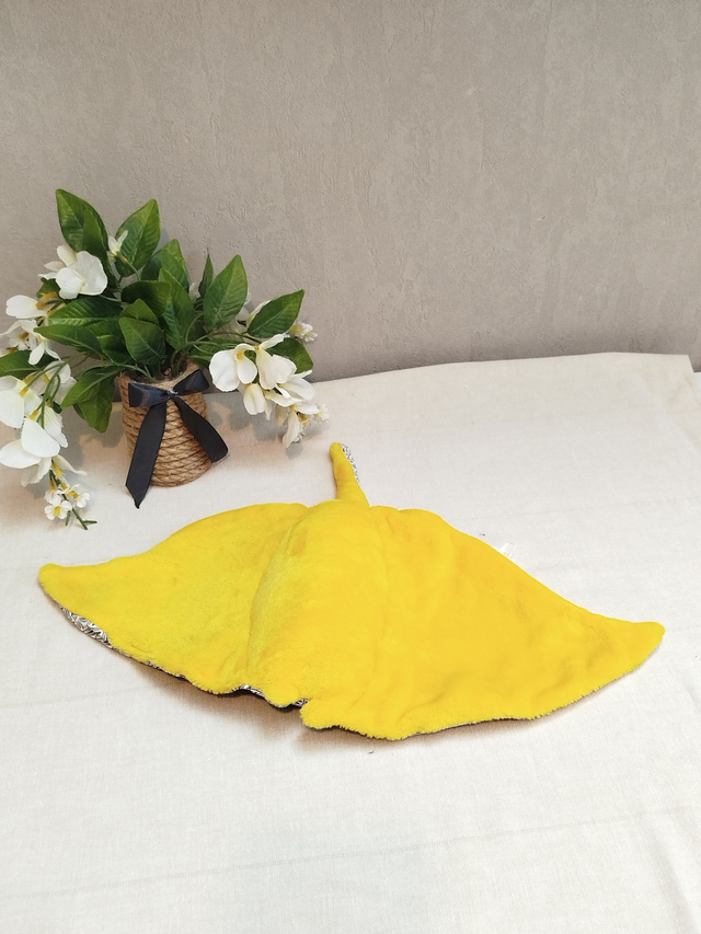 Raie manta jaune
