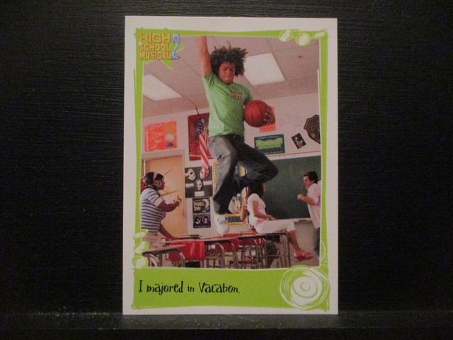 High School Musical 2 Original Trading Card #39