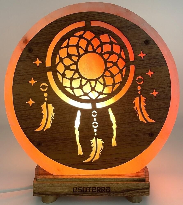 Lampe de Sel "Attrape-Rêves"