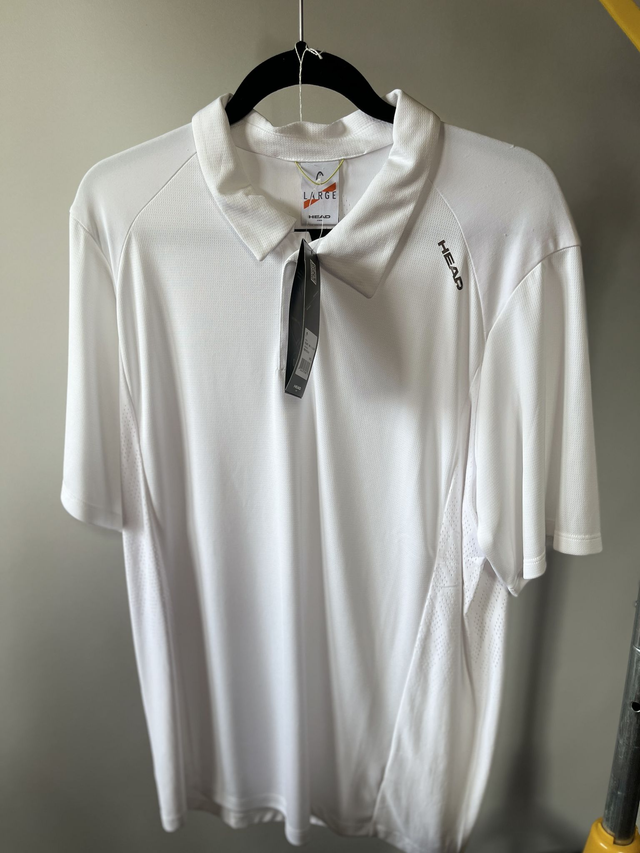 HEAD - Performance Polo Shirt - White - Large