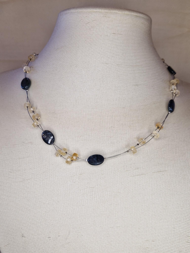 Citrine - Cyanite / 030