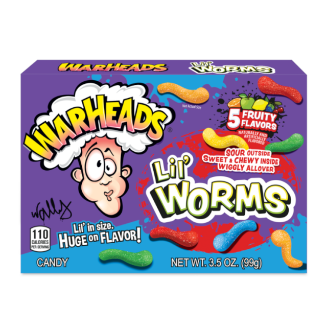 Warheads Lil Worms Theatre Box