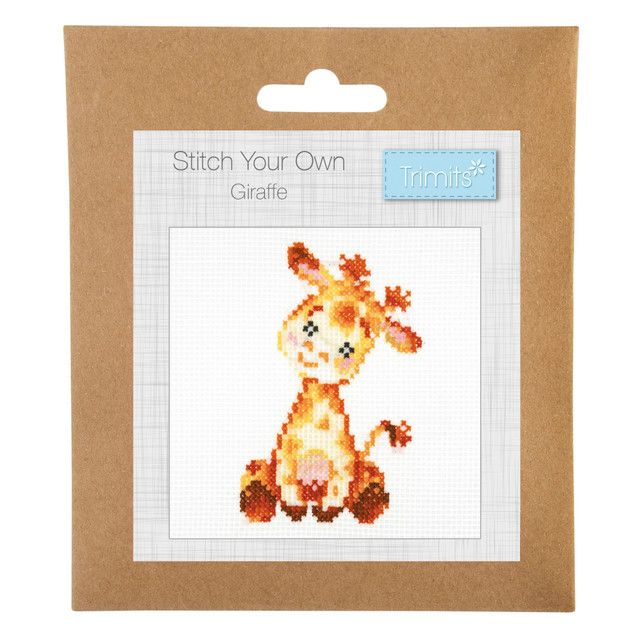 Counted Cross Stitch Kit: Mini: Giraffe
