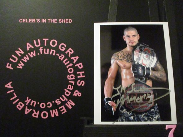 James 'The Hammer' McSweeney Authentic Autographed 6x4.5 Photograph (B7)