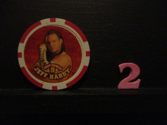 Jeff Hardy - Chip Power 9 Original Wrestling Chipz (2)