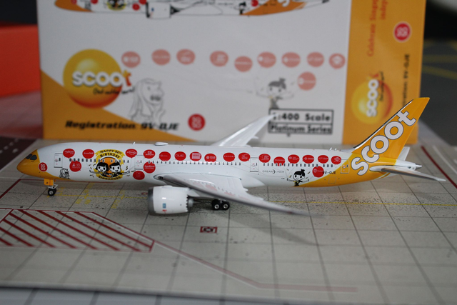 Scoot B787-9 (9V-OJE) "Happy 50th Birthday", 1:400