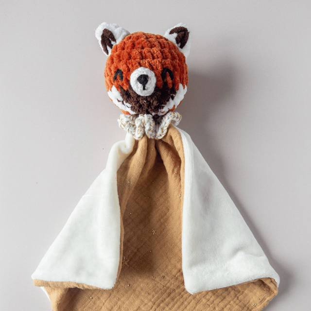 Doudou magique - Panda Roux