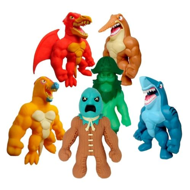 Figura Strech De Goma De 15 Cms Que Se Estira Monster Flex