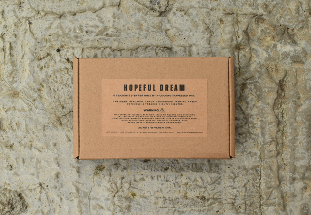 "HOPEFUL DREAM" tealights (6pcs)