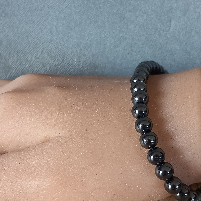 Bracelet ajustable en Hématite magnétique
