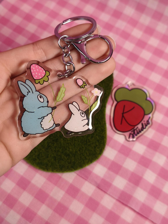 GHIBLI keychain - Mini Totoros