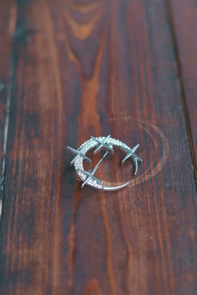 Broches • Stars in a moonlight