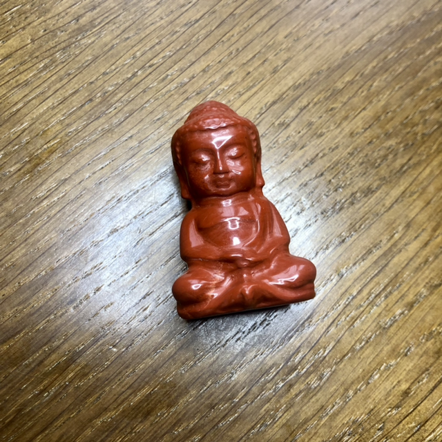 Bouddha Jaspe rouge 