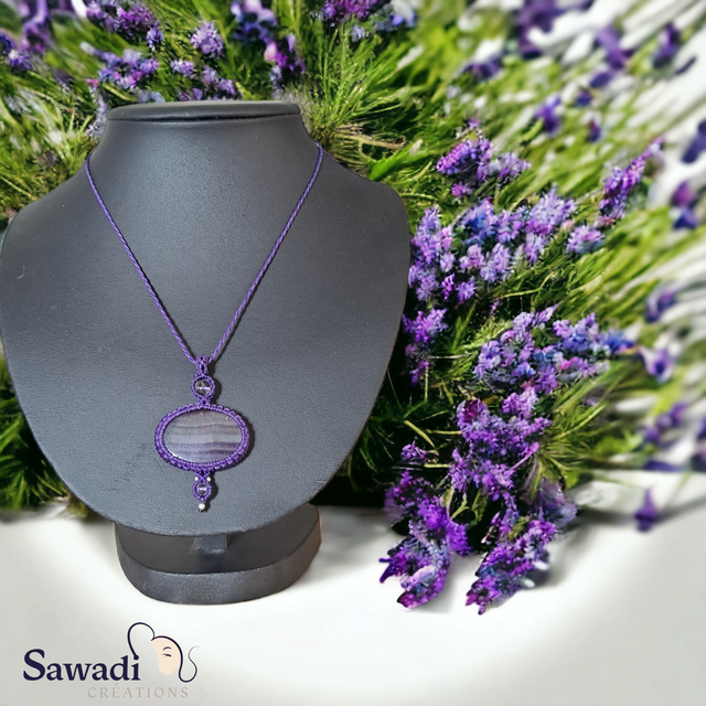 Collier &quot;Purple&quot;