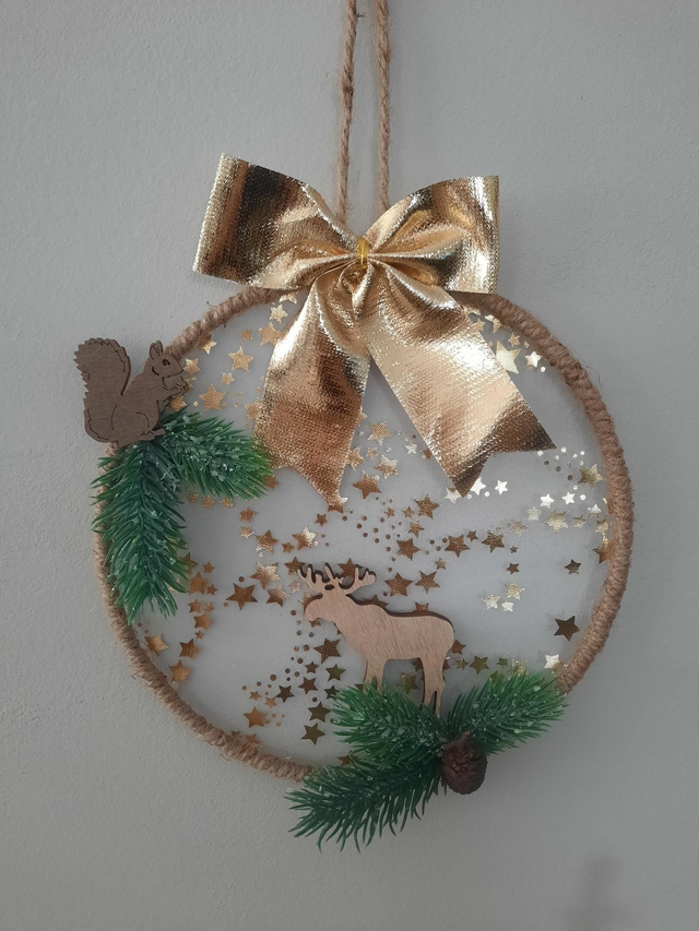 L'écureuil et le cerf