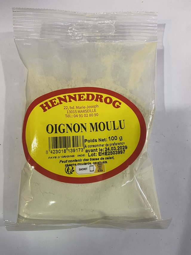 OIGNON MOULU 100g - HENN