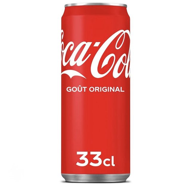 COCA-COLA Boisson gazeuse aux extraits végétaux original boîte