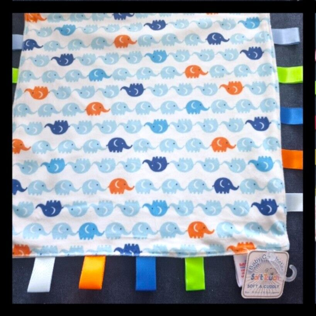 Personalised Baby Comforter Taggies Blanket - Baby Blanket - Taggy blanket