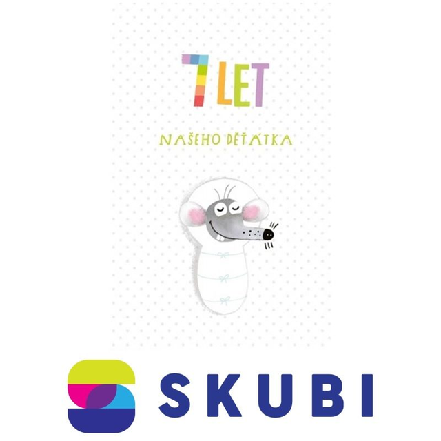 Kniha 7 let našeho děťátka - Rosteme společně - deník