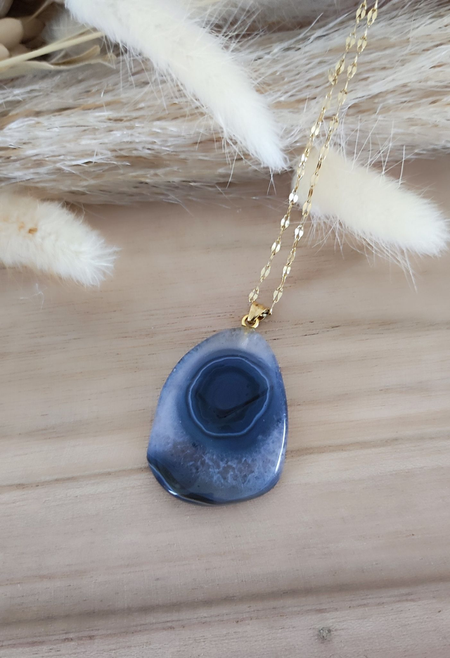 Pendentif "Isis" Agate de Botswana