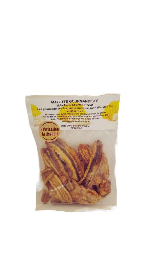 Bananes séchées 120g 