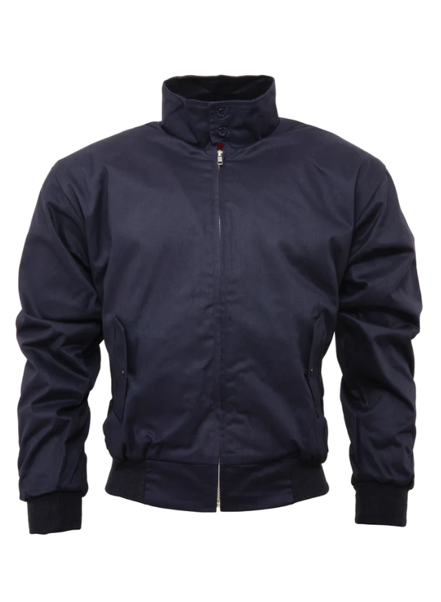 Relco London Harrington Jacket - Navy