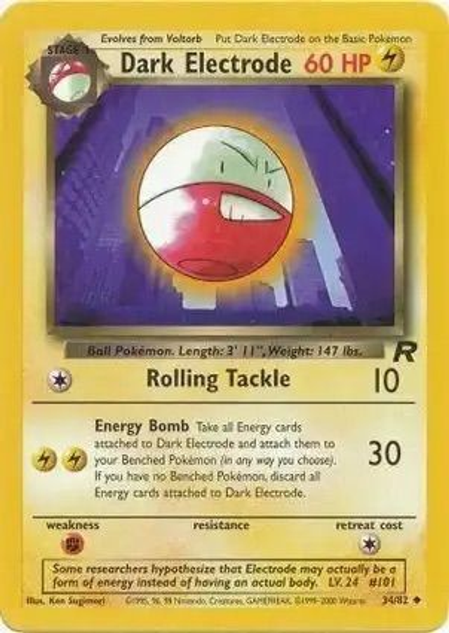 Dark Electrode - 34/82 (Team Rocket Unlimited)
